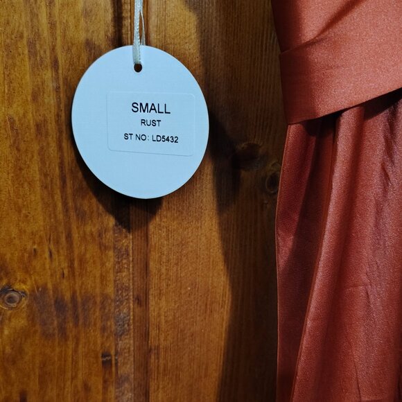 Luxxel Bridesmaid Dress S Rust - Picture 2 of 4
